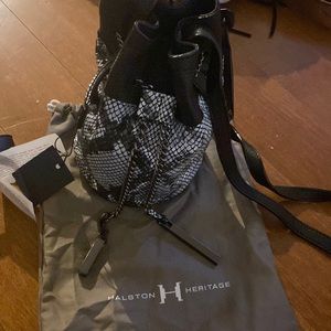 Halston Heritage Drawstring Bag